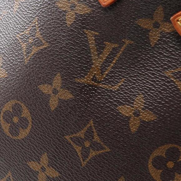 LOUIS VUITTON Brown Monogram Leather Shoulder Bag - Picture 9 of 15
